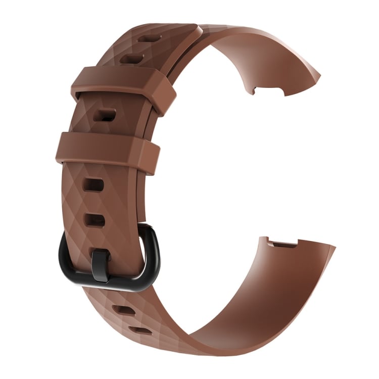 Siliconenband Fitbit Charge 3 - Coffee