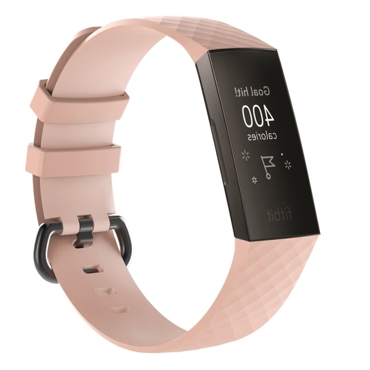 Siliconenband Fitbit Charge 3 - Roze