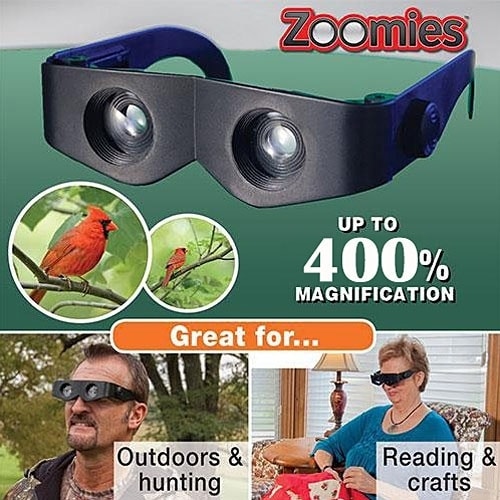 Zoomies - vergrootglasbril 400%