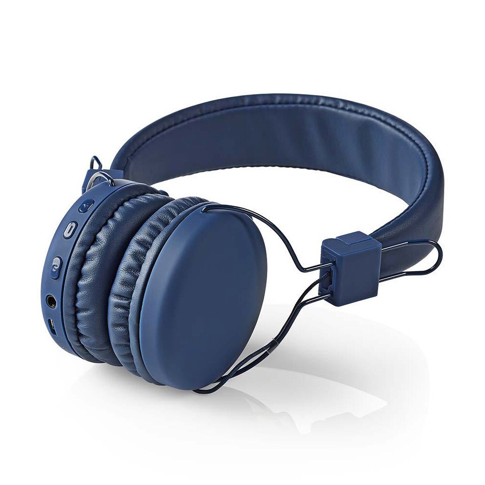 Nedis Bluetooth hörlurar - On-ear , Blå