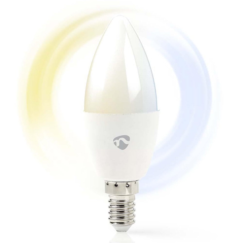 Nedis WiFi Smart LED lamp E14 - Warm tot koud wit
