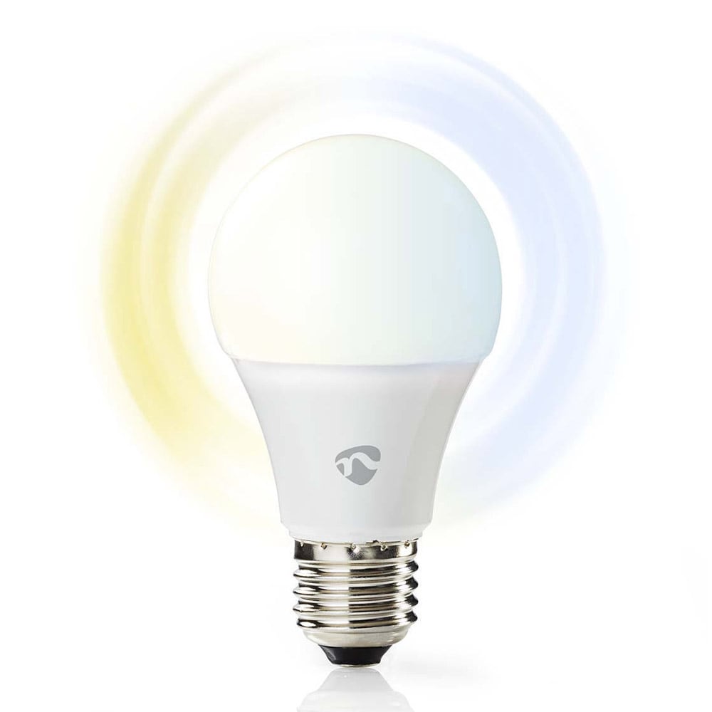 Nedis WiFi Smart LED lamp E27 - Warm tot koud wit