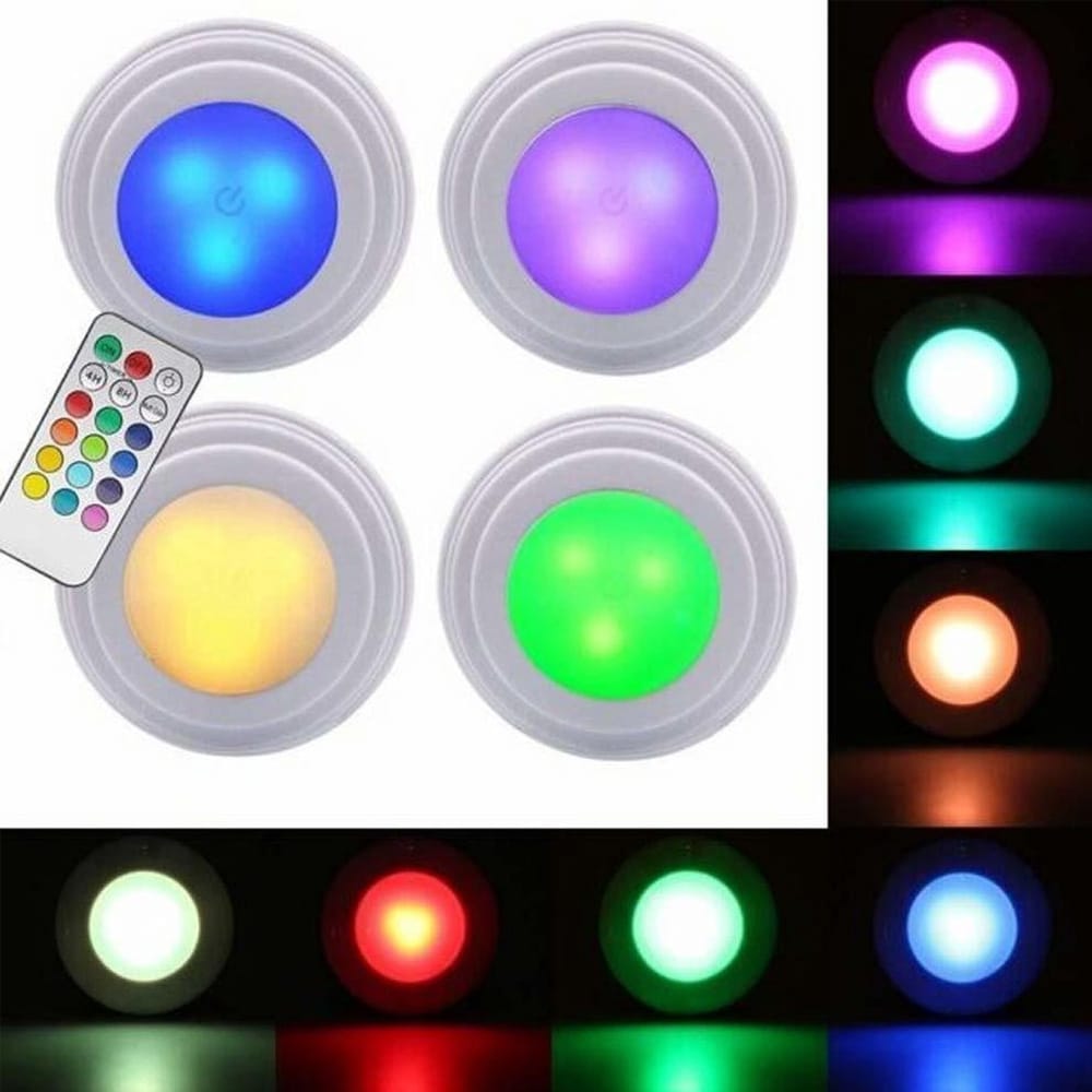 Grundig Spotlights LED RGB met afstandsbediening