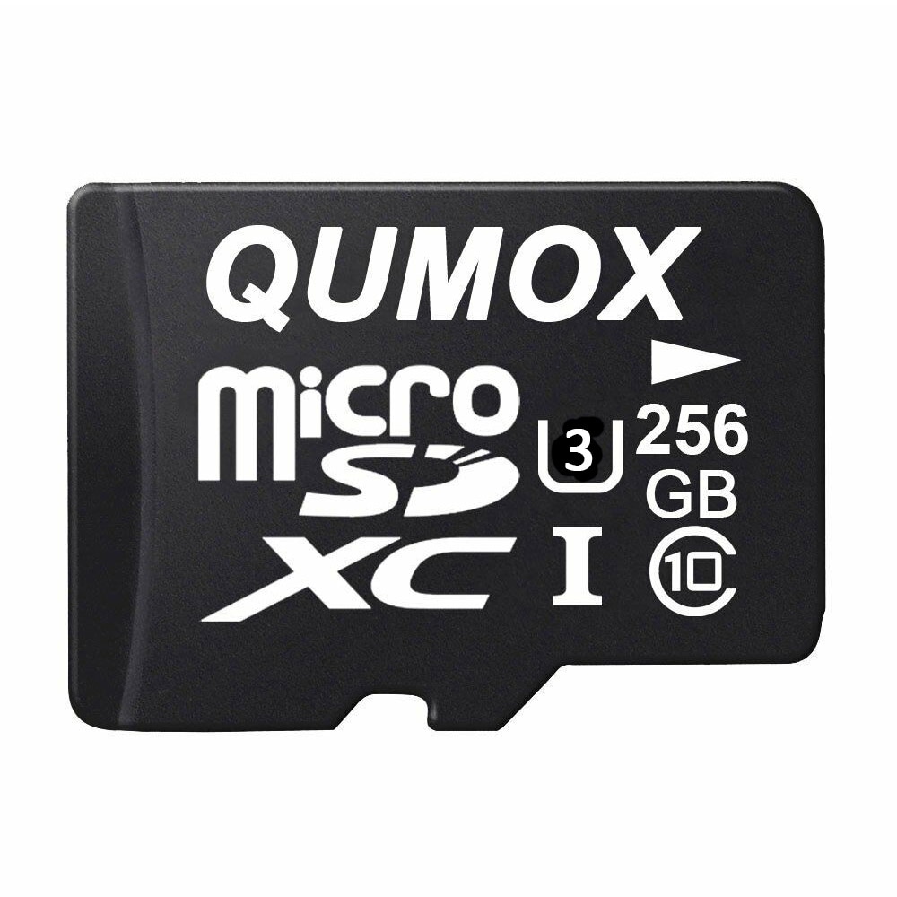256GB MicroSDXC Class 10 + SD Adapter