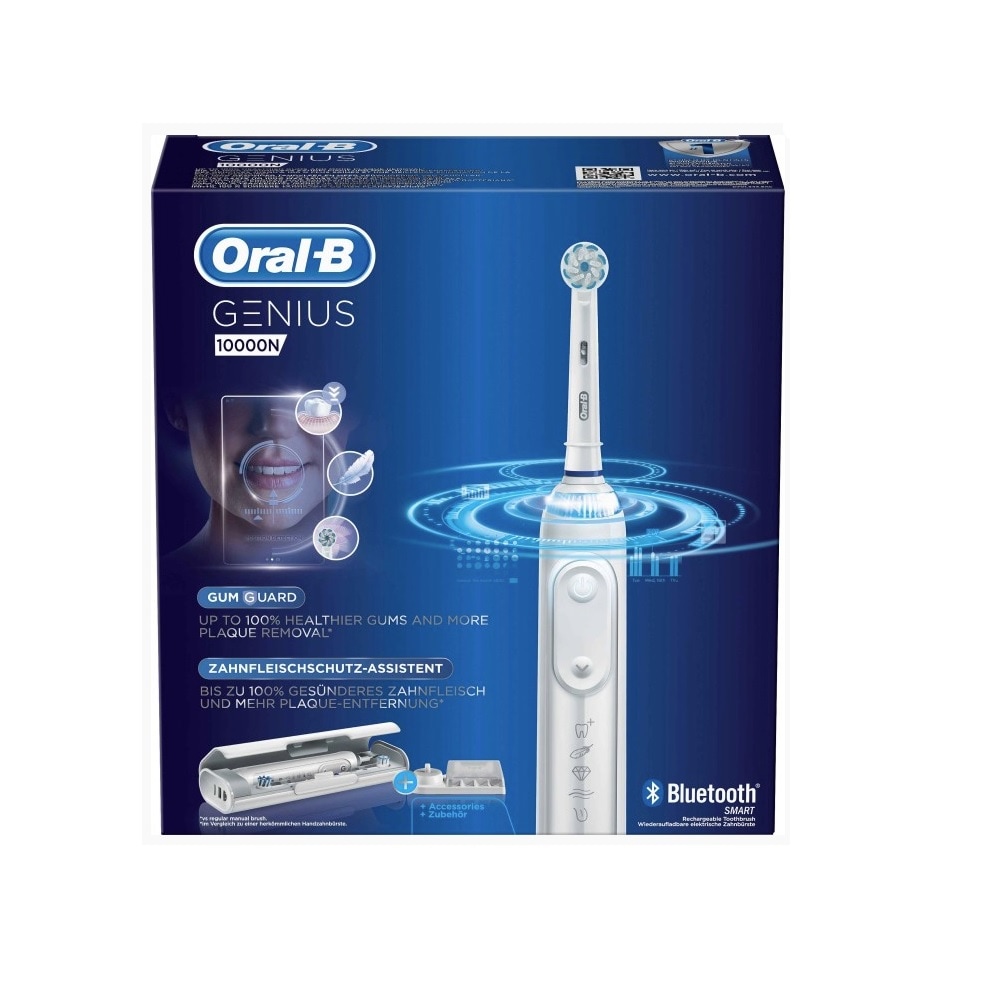 Oral-B Genius 9100S Eltandborste - Vit