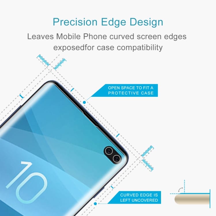 Zachte screenprotector Samsung Galaxy S10+