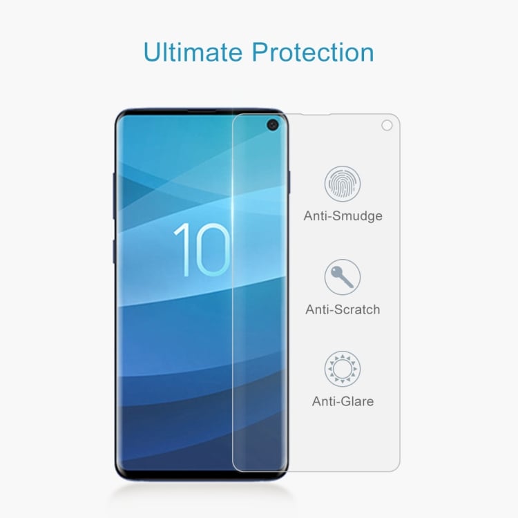 Zachte screenprotector Samsung Galaxy S10