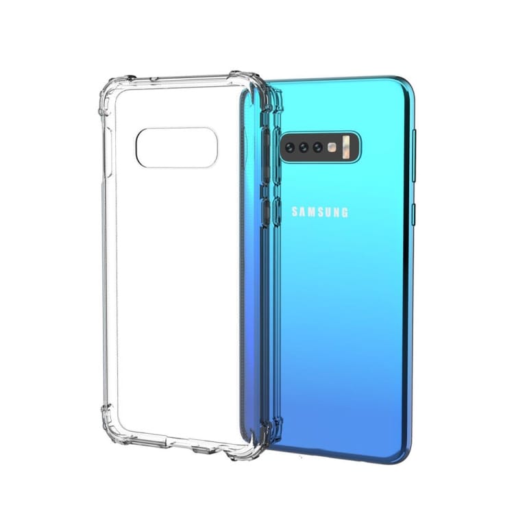 TPU Shockproof transparante shell voor Galaxy S10e