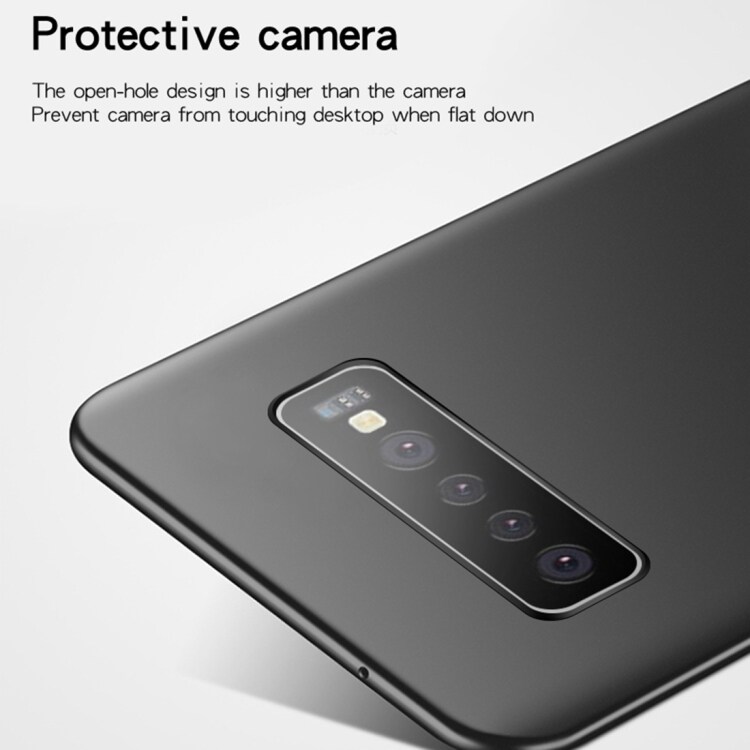 MOFI Ultradunne cover voor Samsung Galaxy S10 Plus - Zwart