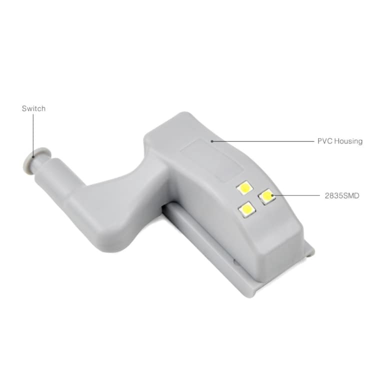 Sensor LED kastverlichting / kleerkast deurlamp - 10 stuks