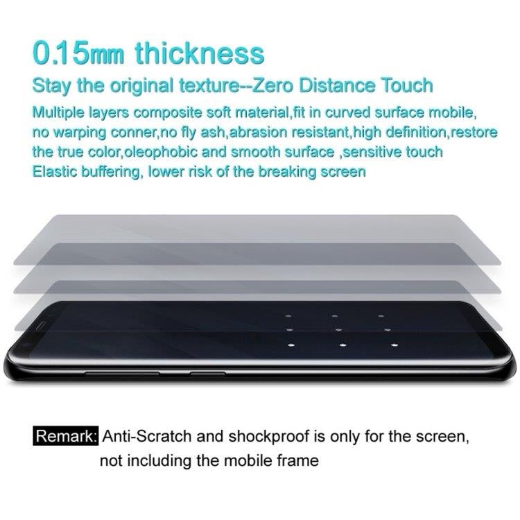 Volledige schermprotector / displaybescherming Samsung Galaxy S9 - 2-pack