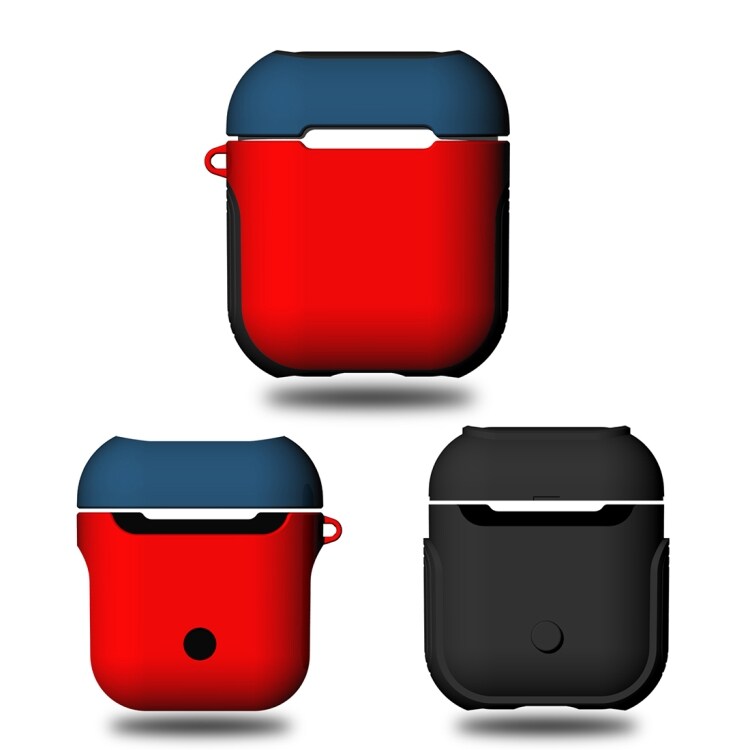 Fodral / skydd av silikon till Apple Airpods - Röd kropp