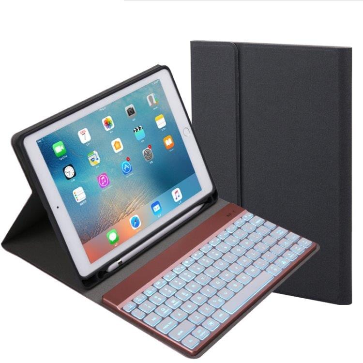 Hoes voor iPad Pro 9.7", iPad Air, iPad Air 2 - Afneembaar toetsenbord-LED
