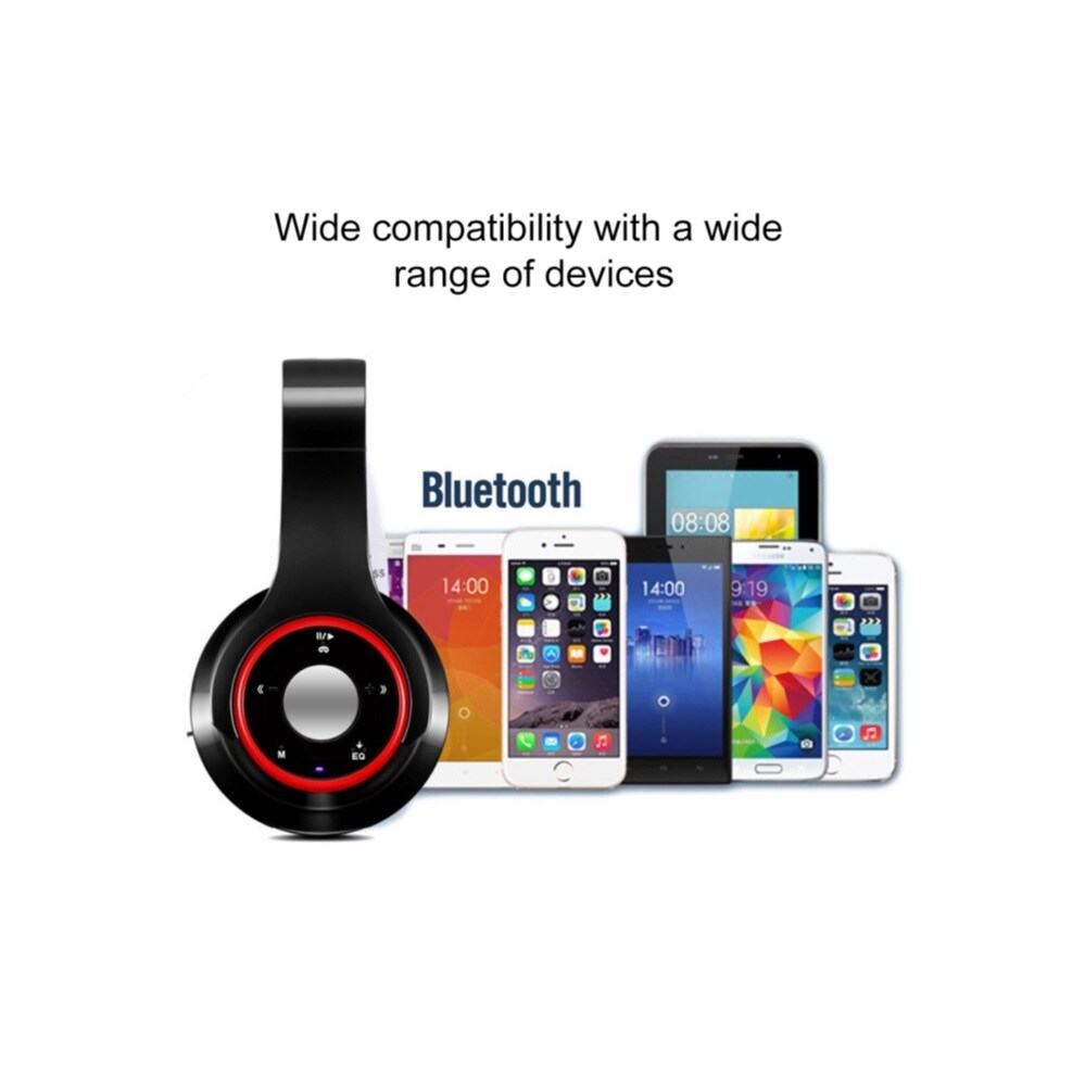 Draadloze hoofdtelefoon SG-8 Bluetooth 4.0 + EDR - Zwart / Oranje