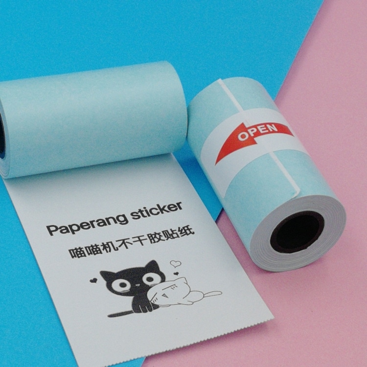 PAPER P1 Zelfklevend thermisch papier voor labelprinters 57x30 mm - 10 pak