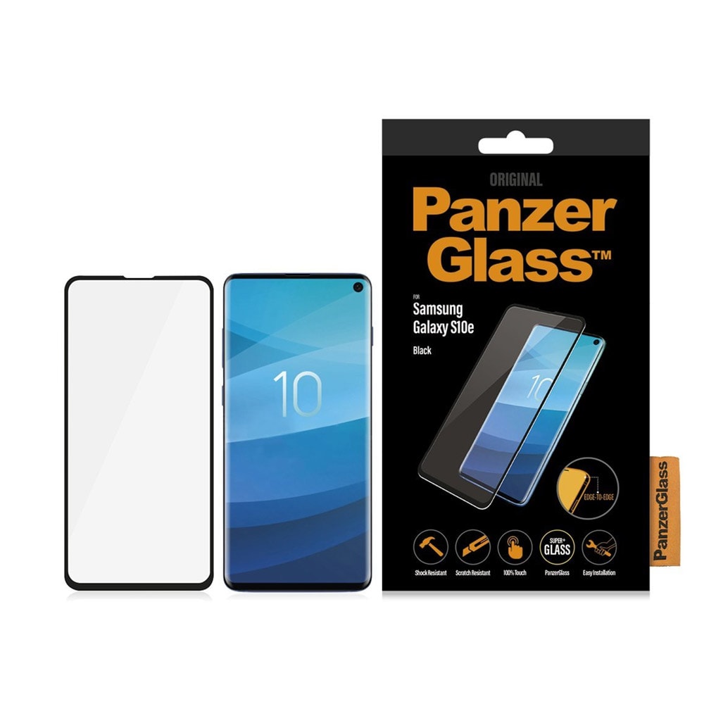 PanzerGlass Case Friendly Samsung Galaxy S10e - Zwart