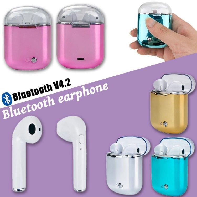 Bluetooth Headset Oortelefoon met oplaadfoudraal