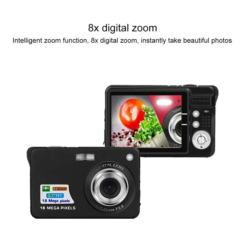 18M Pixel Digitale camera 2.7" 8X Zoom
