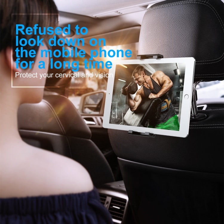 Autohouder voor achterbank voor mobiel en tablet - Beugel voor de hoofdsteun van de auto