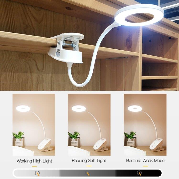 Draadloze dimbare LED-lamp met klem - Oplaadbaar