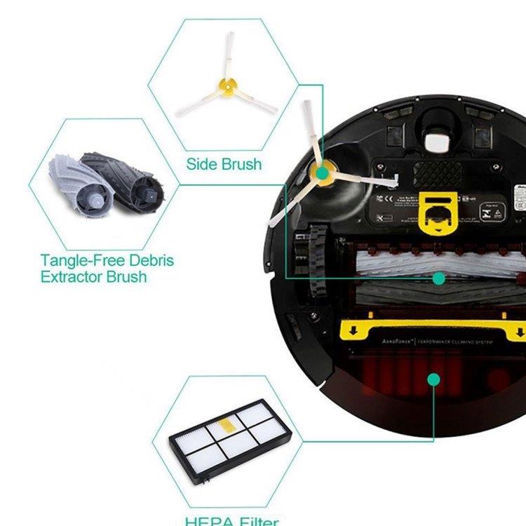 Borstel en filterkit iRobot Roomba 8 / 9 Series