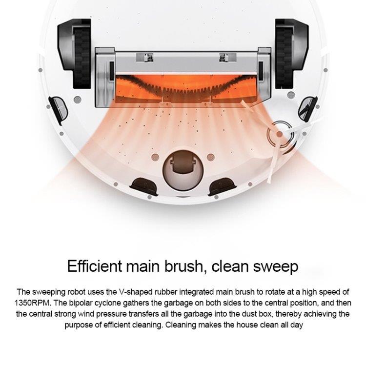 Dweil-, filter- en rolborstels voor Xiaomi Stone Robot-stofzuiger eerste / tweede generatie