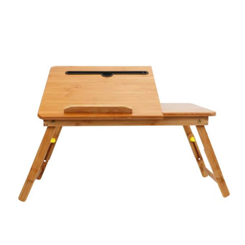 Opvouwbare bamboe computertafel