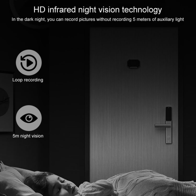 Minicamera 1080P HD WiFi IR Night Vision