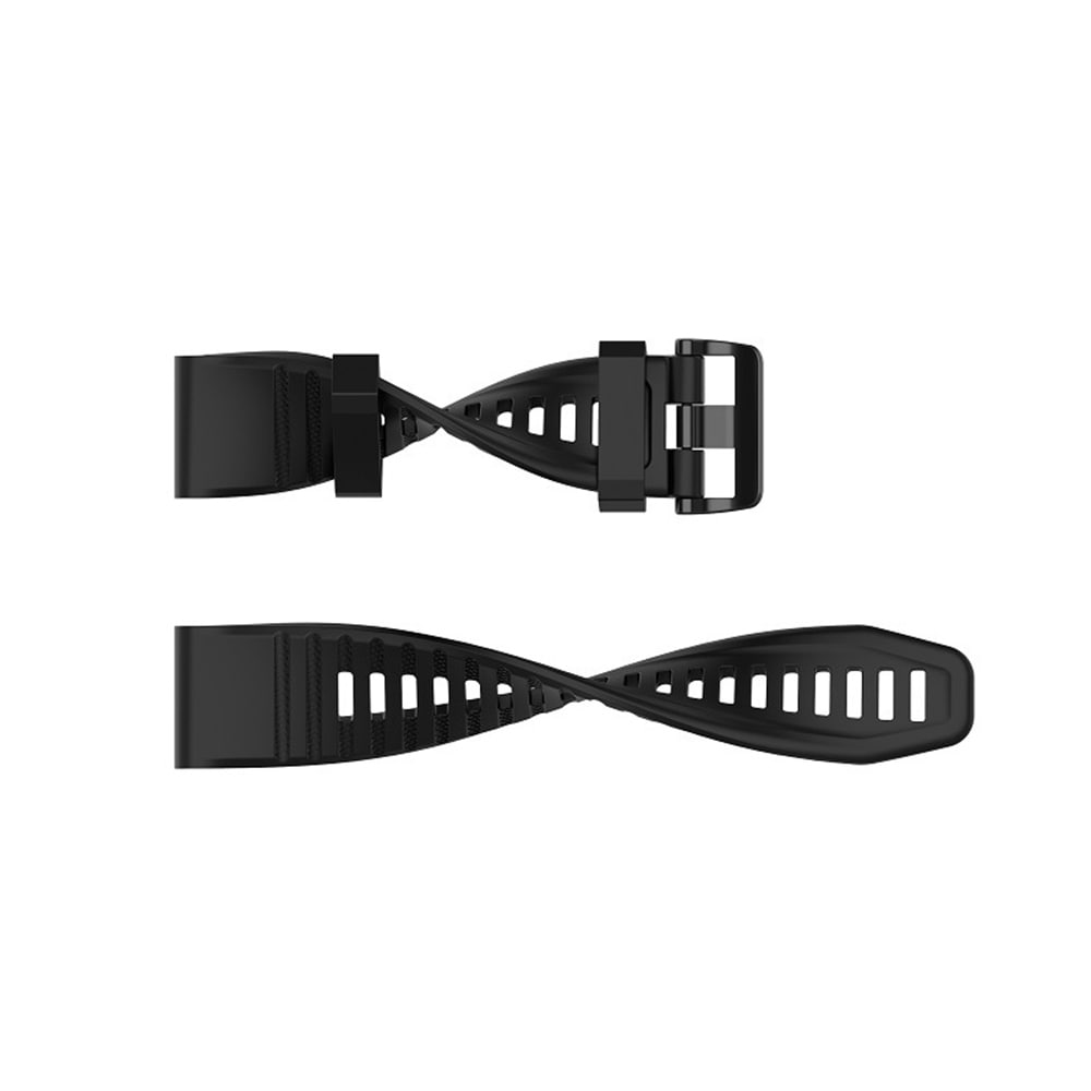 Siliconen armband voor Garmin Fenix ​​​​6X Zwart