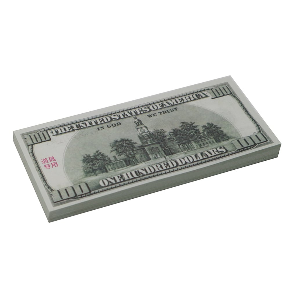 Speelgeld - 100 amerikaanse dollar (100 bankbiljetten)