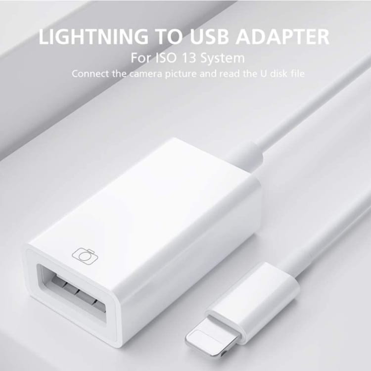 Lightning naar USB 3.0 OTG Adapter