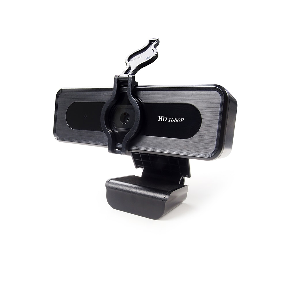 1080P-webcam met dubbele microfoons en privacyfilter