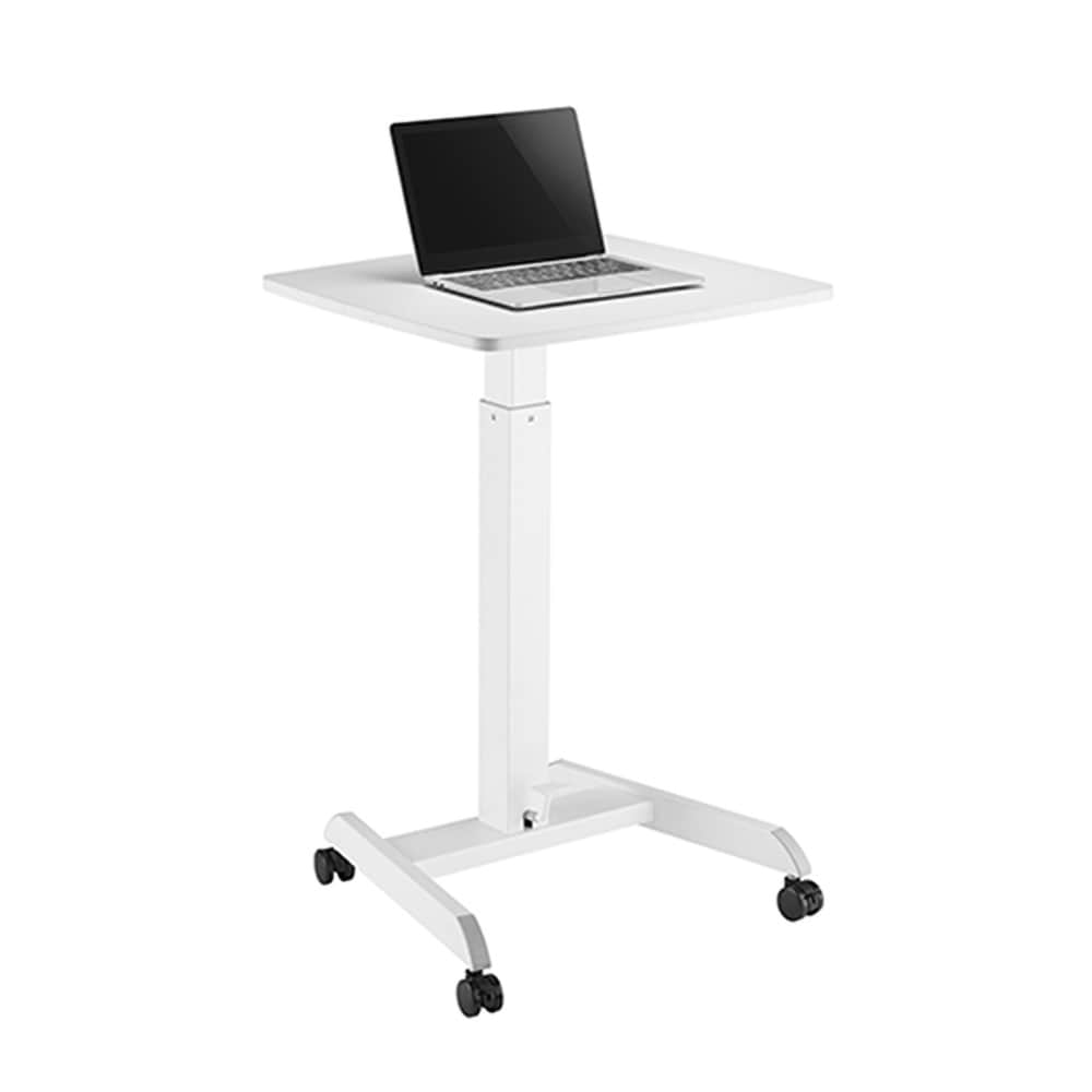 Kleine computertafel / laptoptafel op wielen, in hoogte verstelbaar