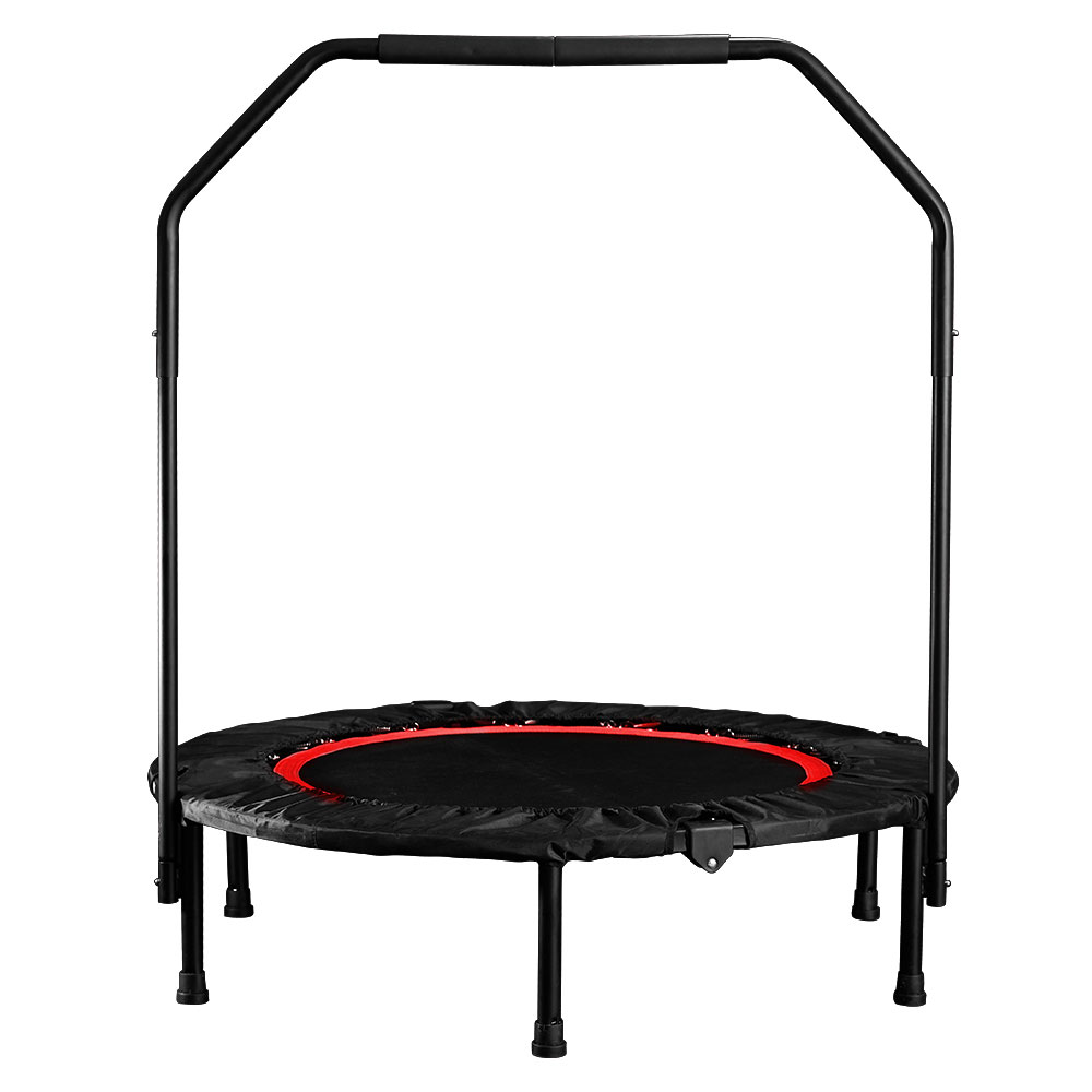 opvouwbare trampoline met handgreep