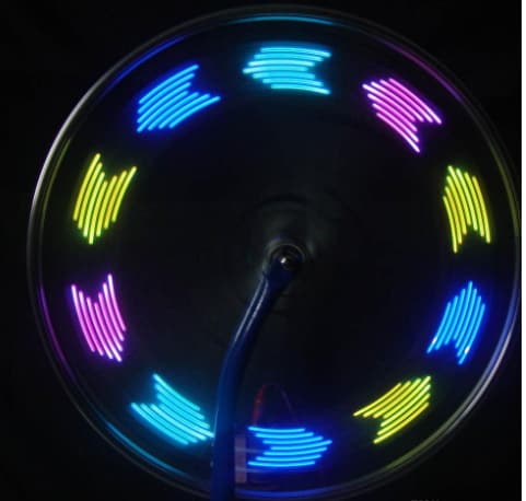 Fietslamp voor wiel - Effectief met 30 LED effecten